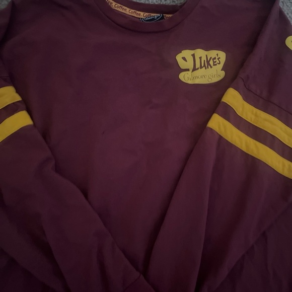 Gilmore Girls Luke’s Diner Spirit Jersey Adult Large Box Lunch Sitcom Y2K 2XL - Picture 2 of 6